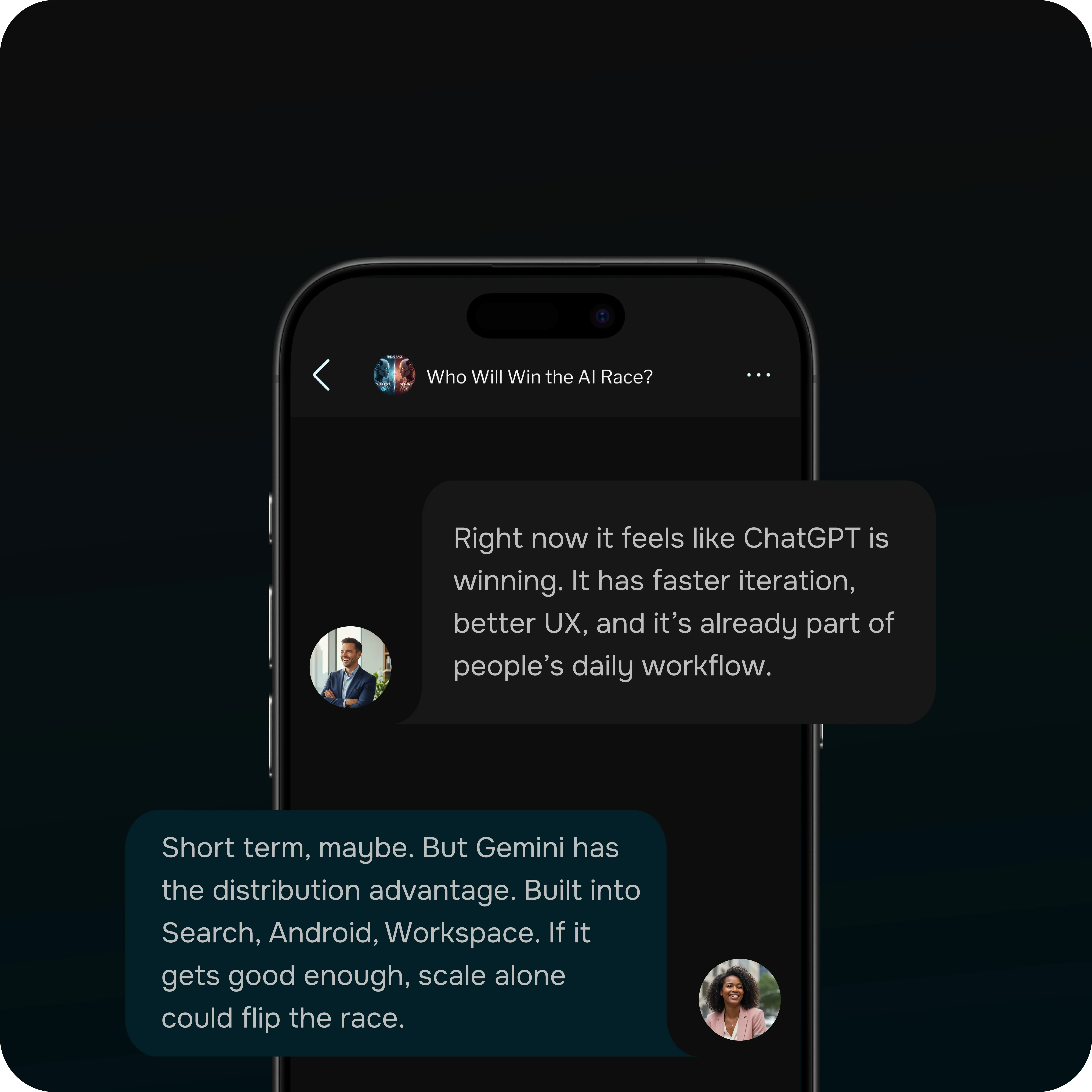 Learn through discussions